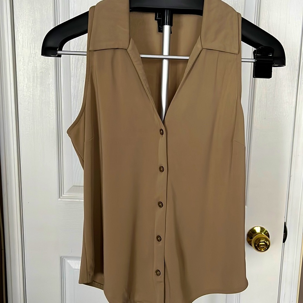 INC sleeveless blouse